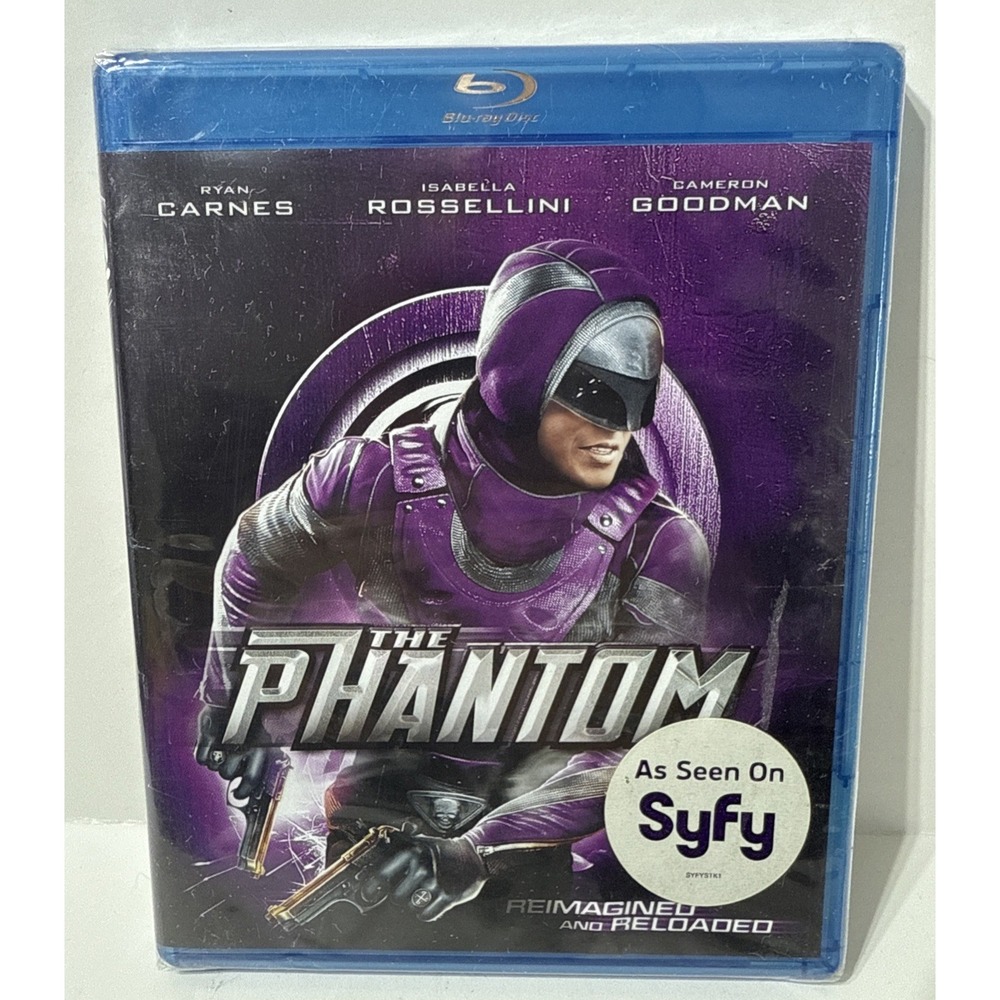 The Phantom (Blu-ray Disc, 2010)Ryan Carnes Isabella Rossellini SY-FI New Sealed